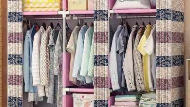 Portable Folding Wardrobe 170cm Fits Your Small Room