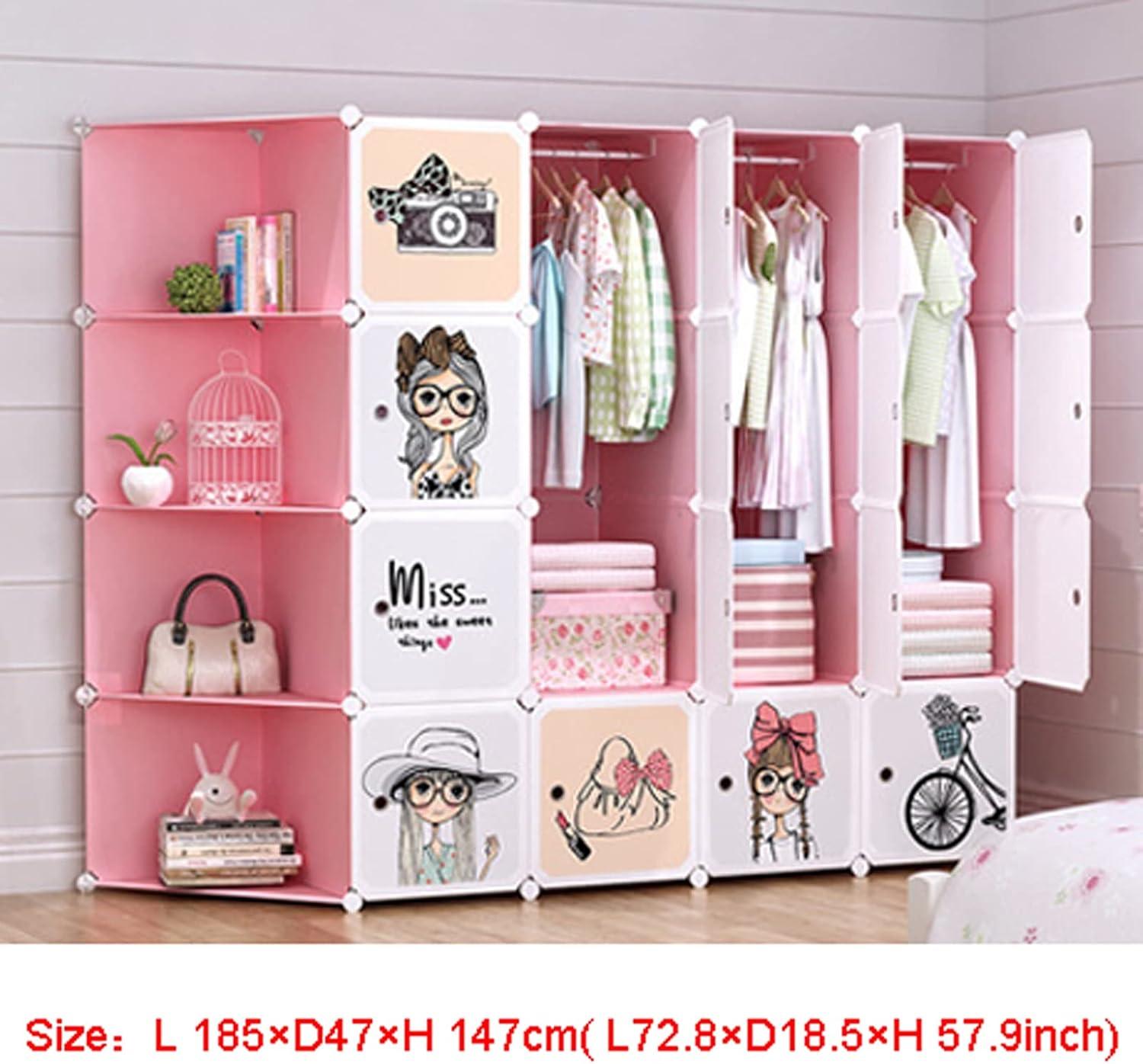 Portable Organizer Closet L72.8×H57.9 ‌— in your kid's room