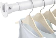 Ruiony 17 39in Stepless Closet Rod Fits Your Small Closet