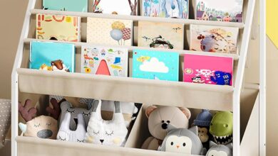 Spacious And Stylish Exploring A 4 Tier Bookshelf Perfect For Kids Rooms