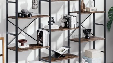 Spacious Sturdy And Stylish Exploring The Triple 4 Tier Rustic Bookshelf