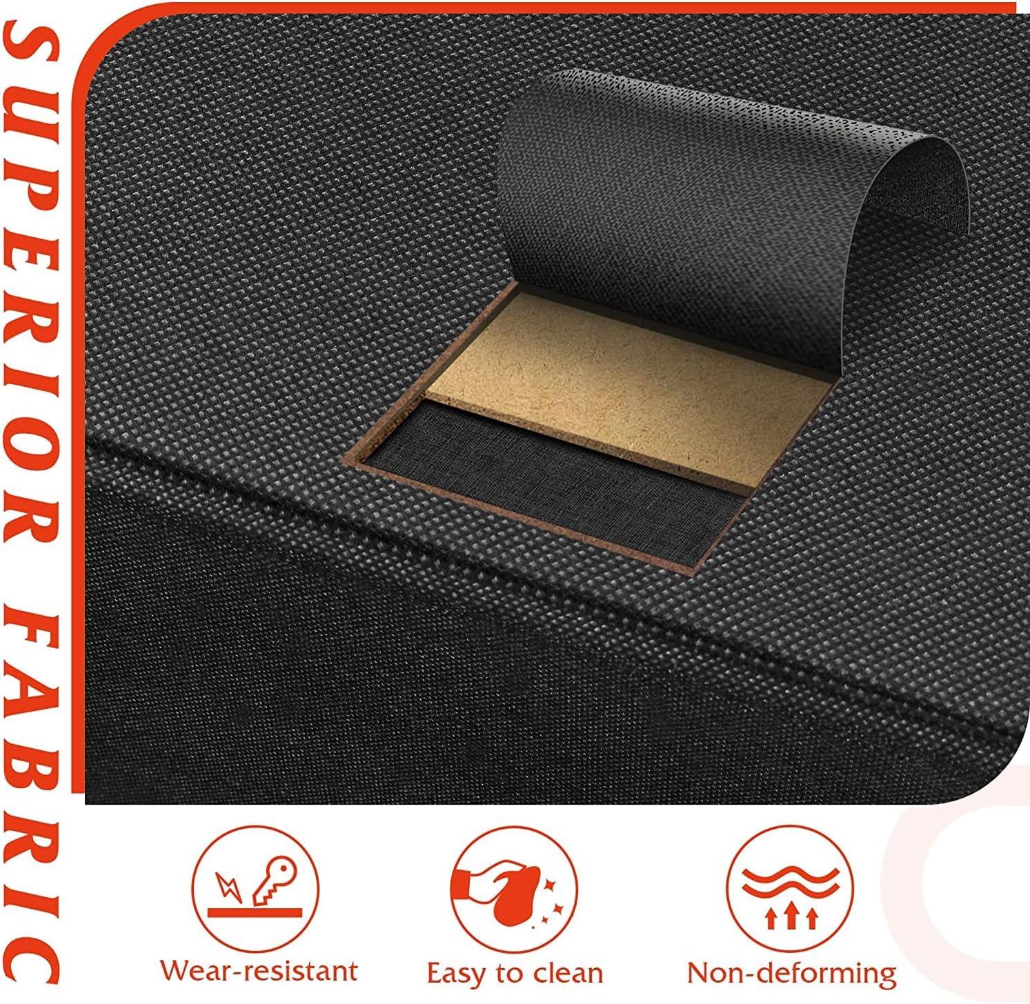 Spacious & Sturdy:‍ Exploring the ⁤WLIVE Tall Black Dresser ⁢with ⁢10 Drawers