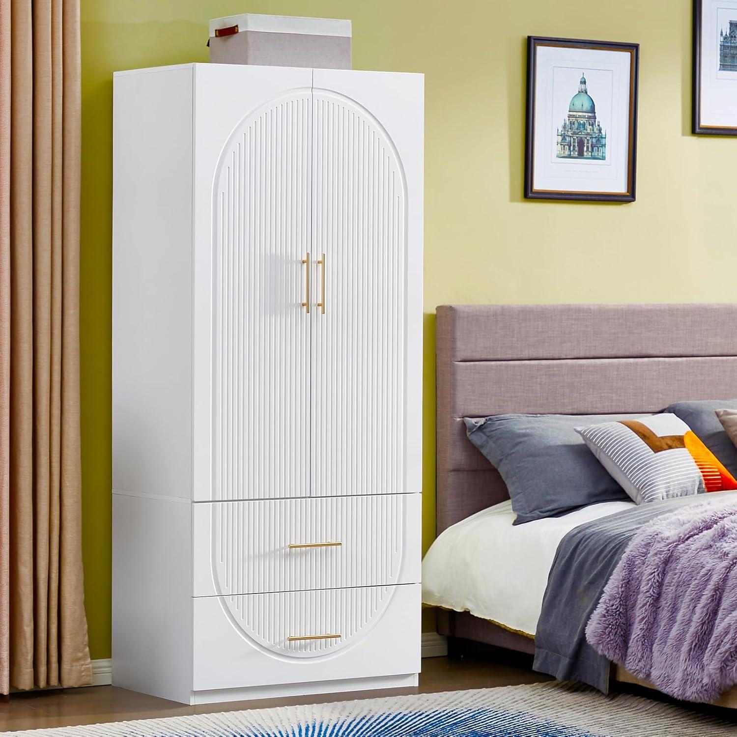 Spacious & Stylish: How the White Armoire Wardrobe ‍Fits Our Storage Needs