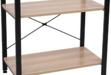 Streamlined Storage And Style Exploring The Industrial 2 Tier Bookcase