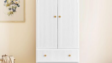 Streamlining Storage Exploring A Stylish Freestanding Bedroom Armoire