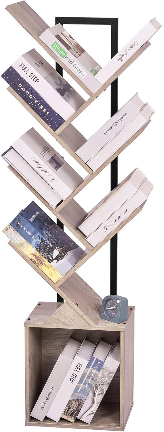Stylish And Space Savvy Exploring A Modern 7 Tier Tree Bookshelf