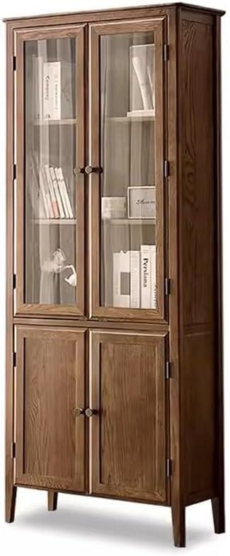 Stylish Oak Bookcase For Every Room Blending Function With Nordic Charm