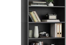 Sweetcrispy 6 Shelf Bookcase A Sturdy Space Saver For Every Room