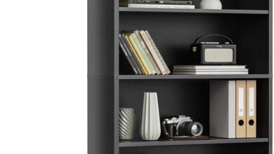 Sweetcrispy 6 Shelf Bookcase A Sturdy Space Saver For Every Room