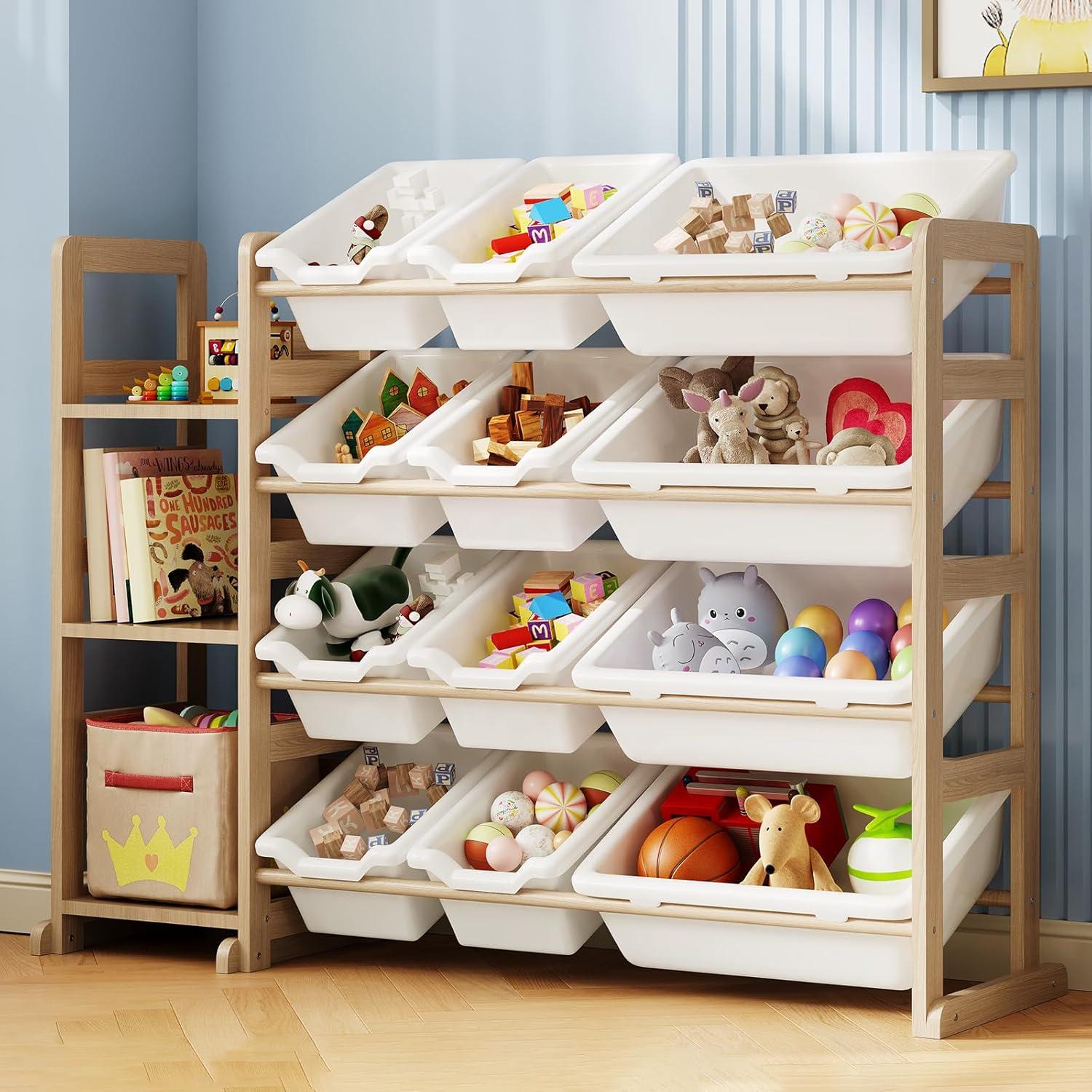 Taming Toy Chaos Exploring A Stylish Spacious Storage Solution For Kids