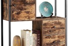 Transforming Spaces With Vecelo 5 Tier Bookshelf Style Meets Function