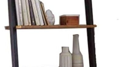 Versatile 5 Story Ladder Shelf Stylish Storage For Every Room