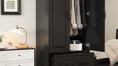 Wardrobe Closet 70 Wooden Armoire How It Fits Your Room