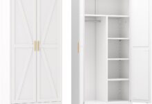 Xiusvon 71 Metal Wardrobe Cabinet In Your Bedroom