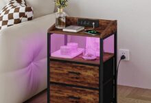 Hzuaneri NS30801B Nightstand and how it suits your bedside