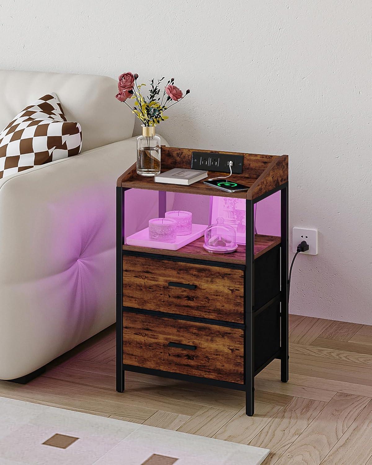 Hzuaneri NS30801B Nightstand and how it suits your bedside