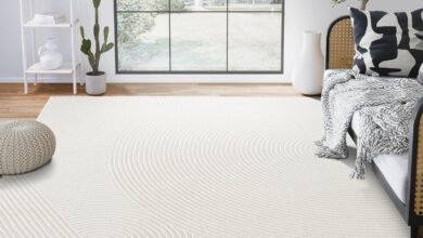 Abani Cream Area Rug Zen Reiki 2x3 Fits Your Small Room