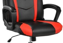 Adjustable Executive Office Chair — How it fits your desk