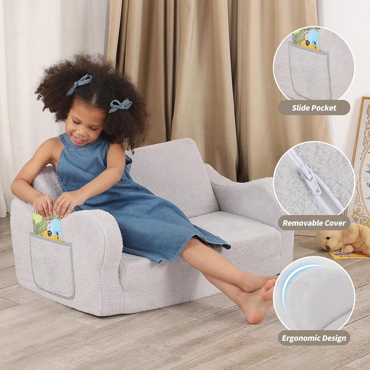 BestRoyal Extra ​Wide Toddler Chair ​- your‌ kid's play ​lounger