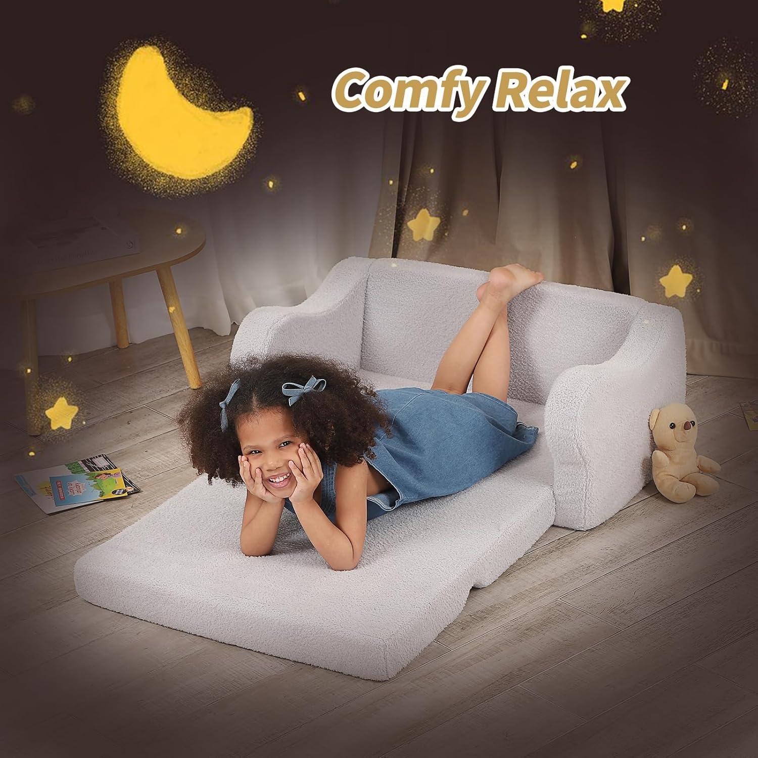 BestRoyal Extra Wide Toddler Chair - your kid's play lounger