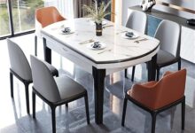 Bhj Retractable Folding Table Fits Your Small Kitchen