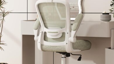 Breathable Mesh Silhouette Soothes Long Days Mimoglad Office Chair