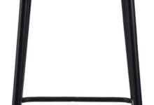 Canglong Upholstered Bar Height Stool Chair For Your Counter