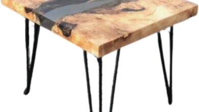 Custom Large Coffee Table (40×80) — anchors your room