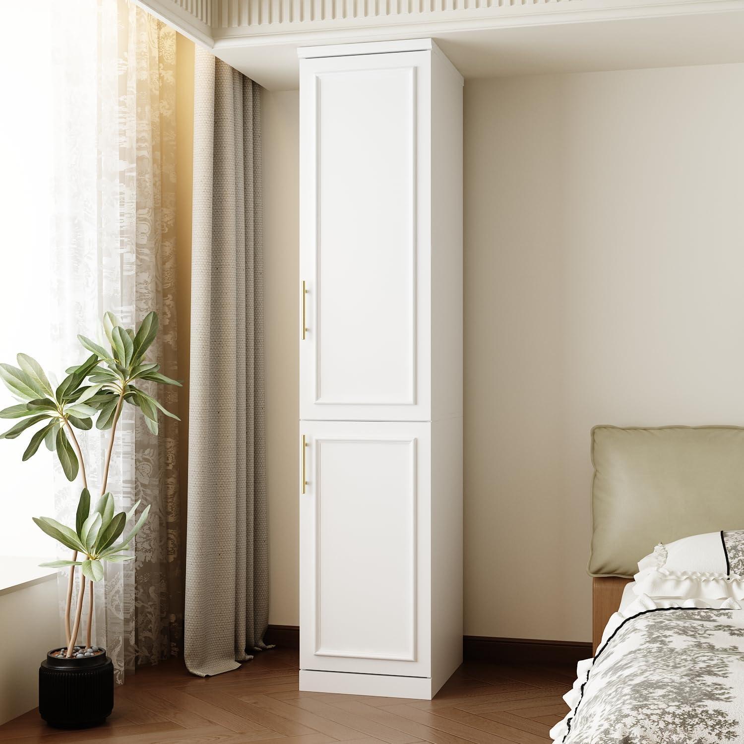 Fufugaga Narrow Wardrobe Closet Fits Your Tight Bedroom