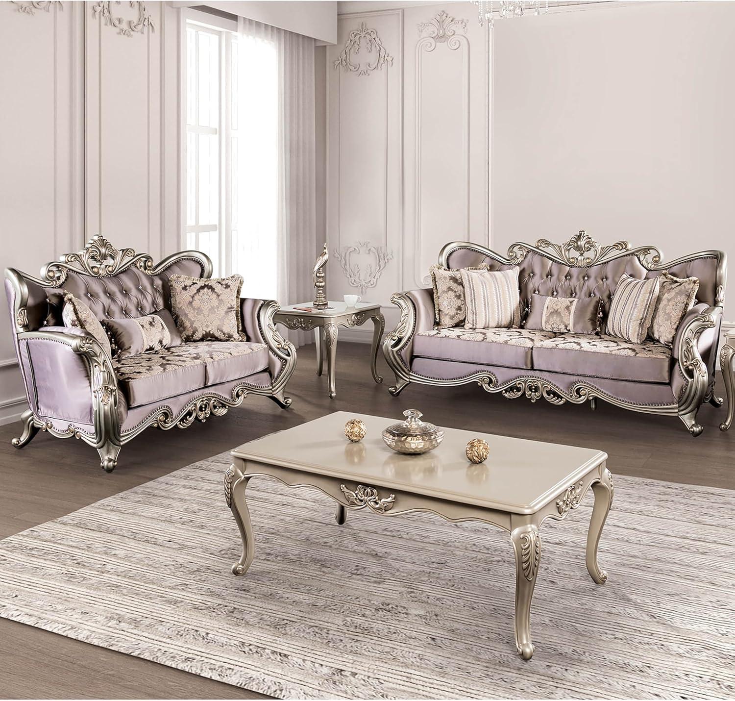 Furniture Of America Nombel Velvet Fitting Your Living Room