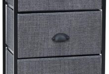 Giantex Dresser Storage Tower Nightstand Fits Your Nook