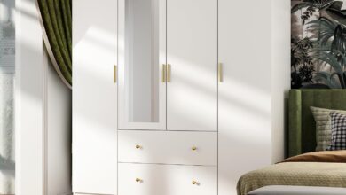 Hitow 4 Door Wardrobe Armoire How It Shapes Your Space