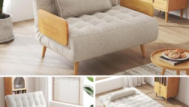 Jasiway Convertible Sleeper Chair Bed Fits Your Space