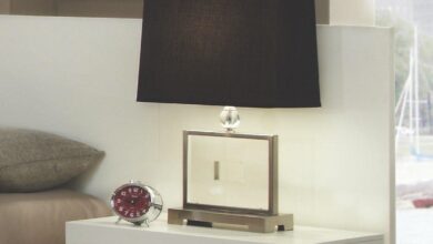 Jessica White Wood Nightstand Panels Softening The Bedroom