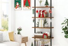 Karl Home Ladder Shelf 5 Tier Storage For Your Nooks