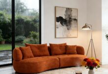 Letbask 109 Curved Sofa How It Fits Your Living Room