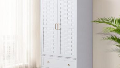 Levnary Armoire Wardrobe How It Fits Into Your Small Room