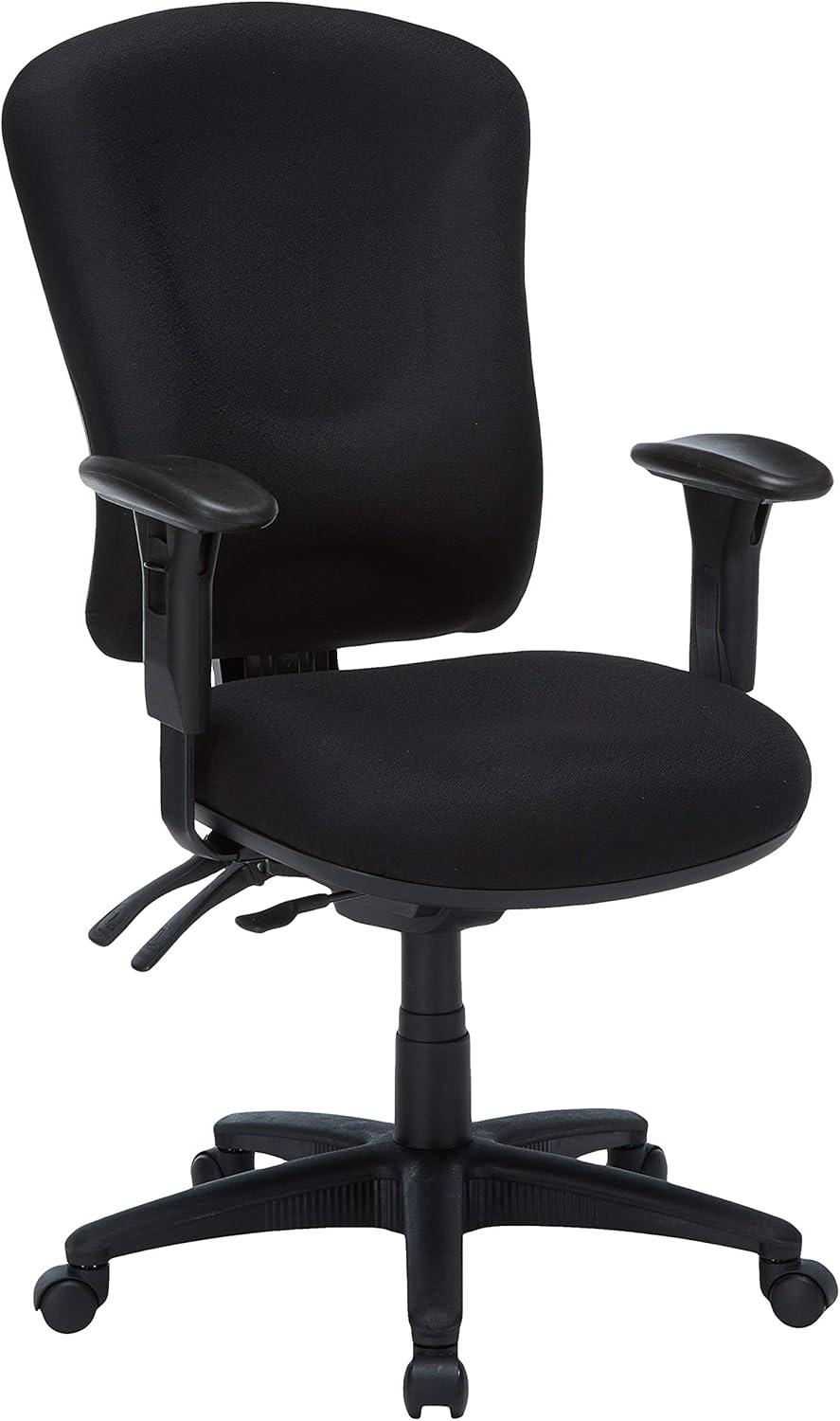 Lorell Accord Fabric Swivel Task Chair Black For Your Desk
