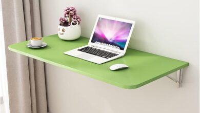 Lunezy Wall Mounted Table 35x80cm Saves You Kitchen Space