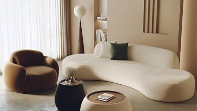 Lycktre Curved Velvet Sectional Sofa Softening The Room