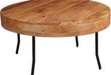 Mangowood 32 Inch Coffee Table Where You Leave Morning Cups