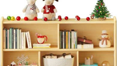 Onbrill 2 Tier Wood Cabinet Defining A Tidy Play Nook