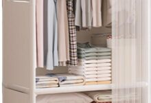 Portable Closet Japanese Style Wardrobe Fits Your Dorm
