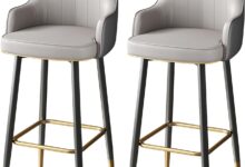 Pqjimgdj Bar Stools Barstools Barstools Grey For Your Nook
