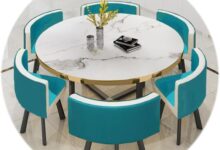 Round Dining Table Set 7 Piece How It Fits Your Space