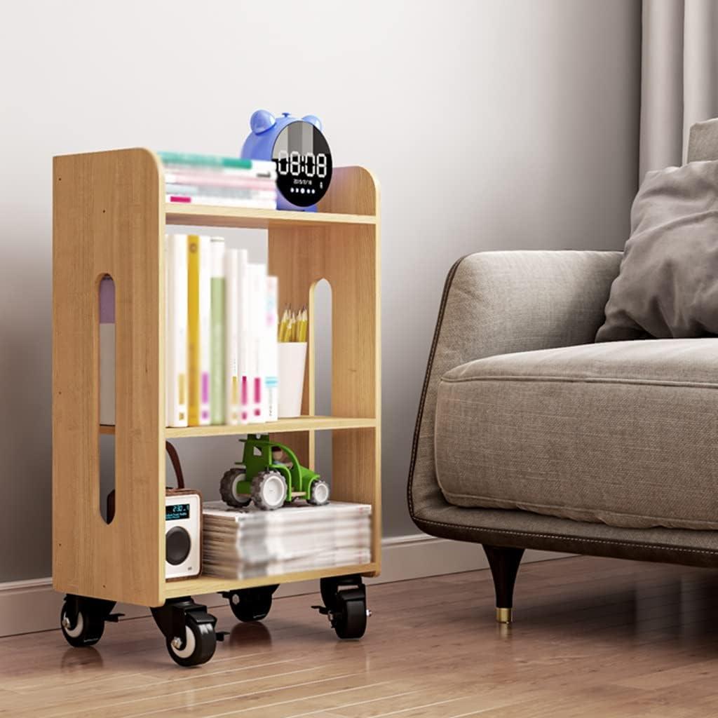 Solid Wood Small Rotating Bookshelf How It Suits Your Nook