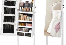 Songmics Ujjc023w01 Your Mirror Armoire With Led Light