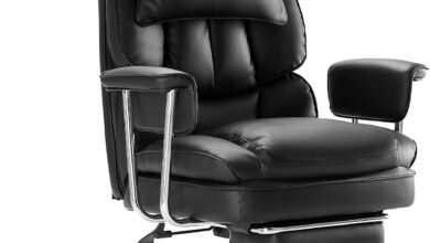 Sweetcrispy Pu Chair Settling An Office Corner For Long Days