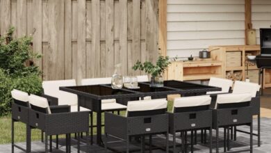 Transform 11 Piece Patio Dining Set How It Suits Your Yard