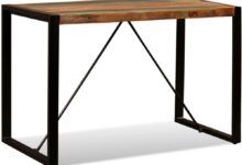 Vidaxl Dining Table Reclaimed Wood 472 For Your Kitchen